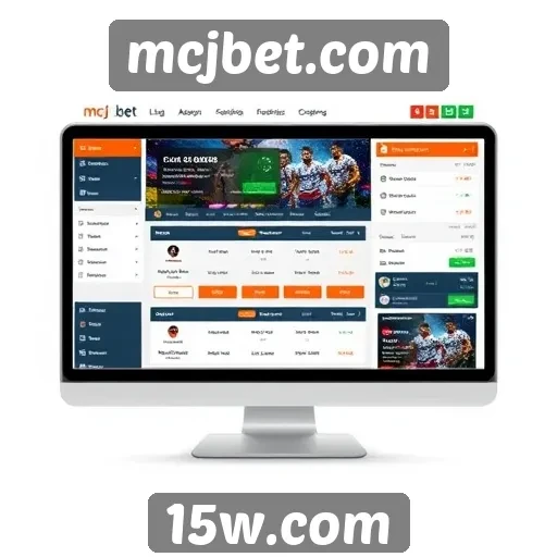 Avaliação da interface do usuário no site mcjbet.com
